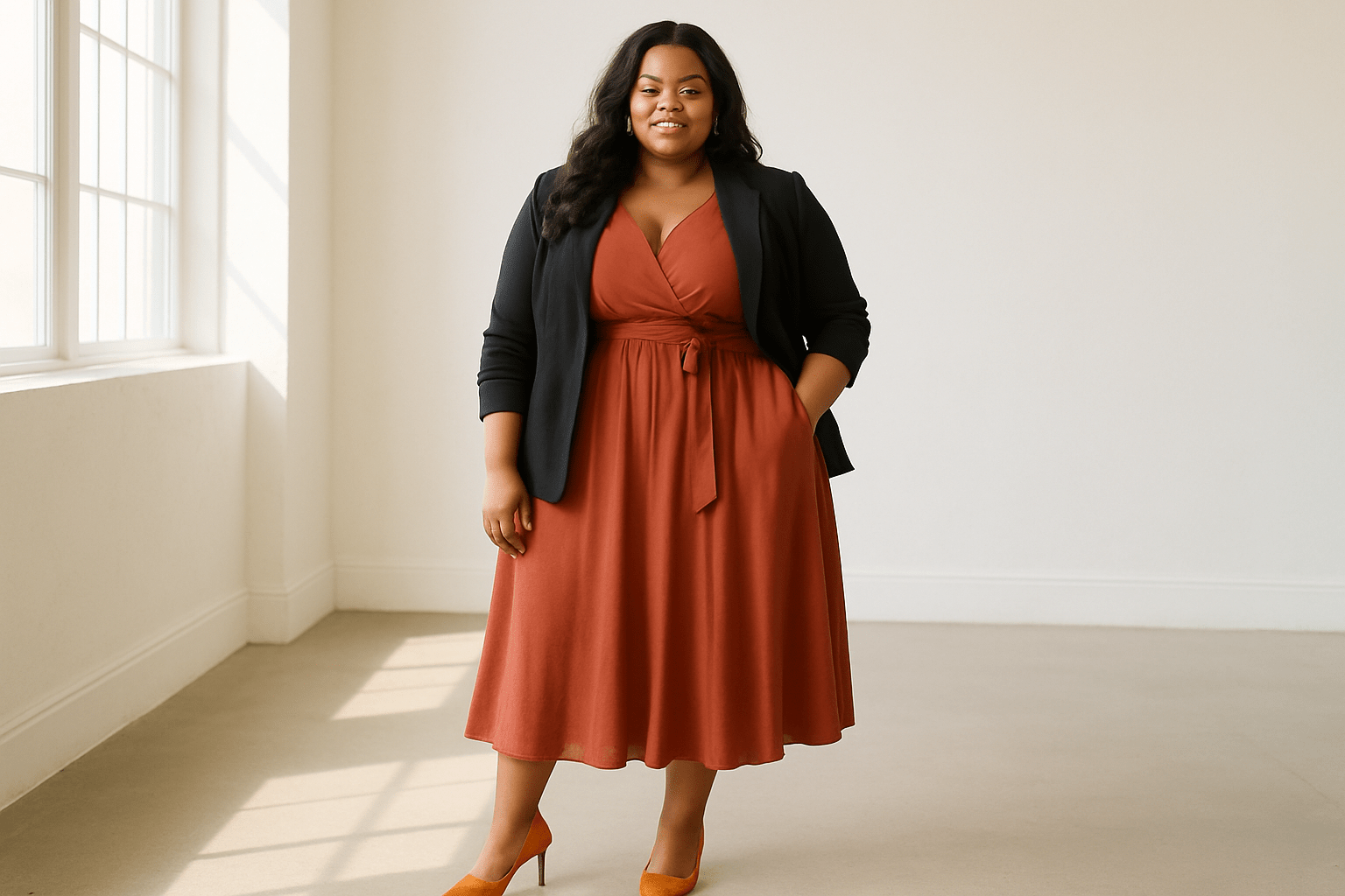 Plus Size Dresses - BamBam