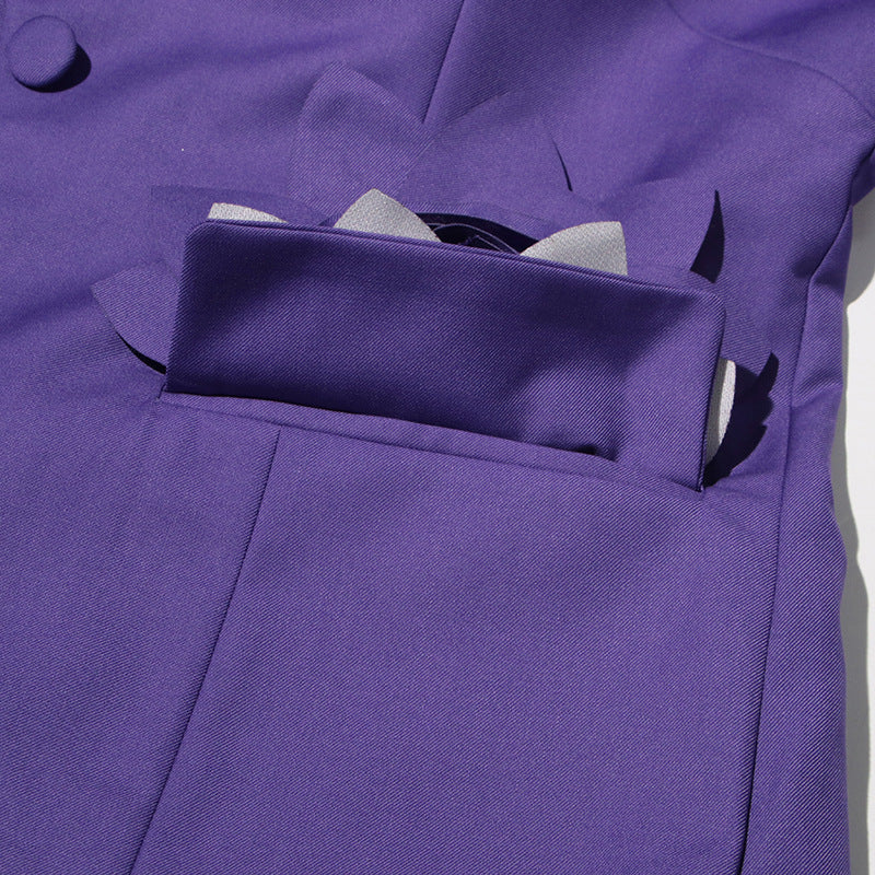 Women flower decoration elegant slit Blazer 12