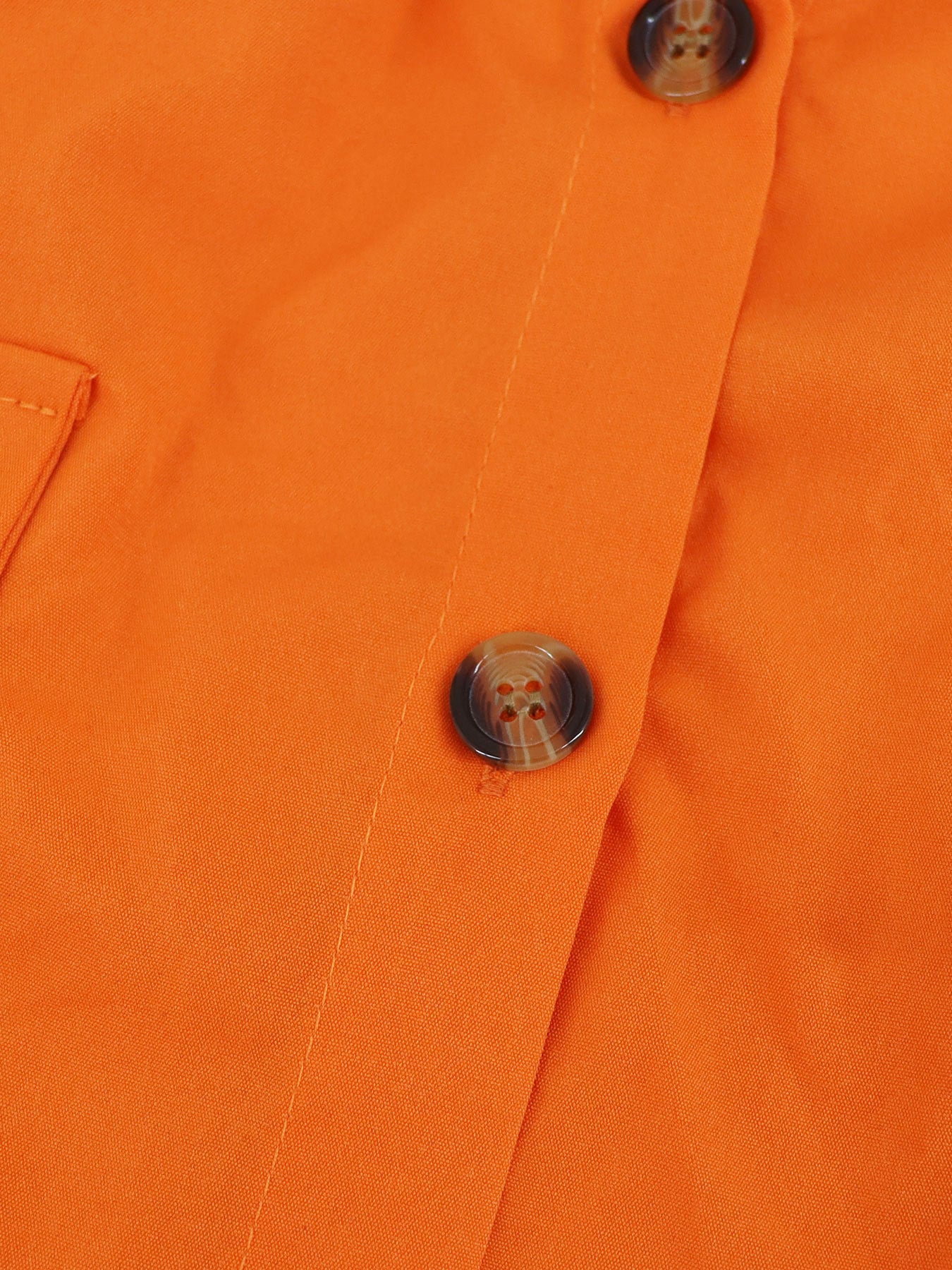 Women Casual Orange Short Sleeve Top and trousers two-piece set 6