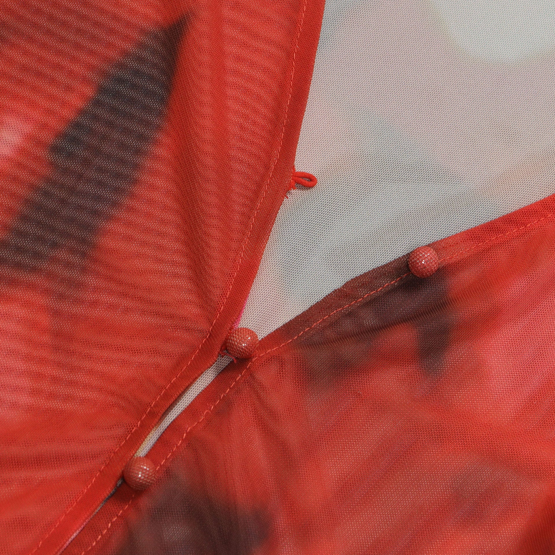 Sexy Printed Lace-Up Long-Sleeved Dress Nightclub Wear 35