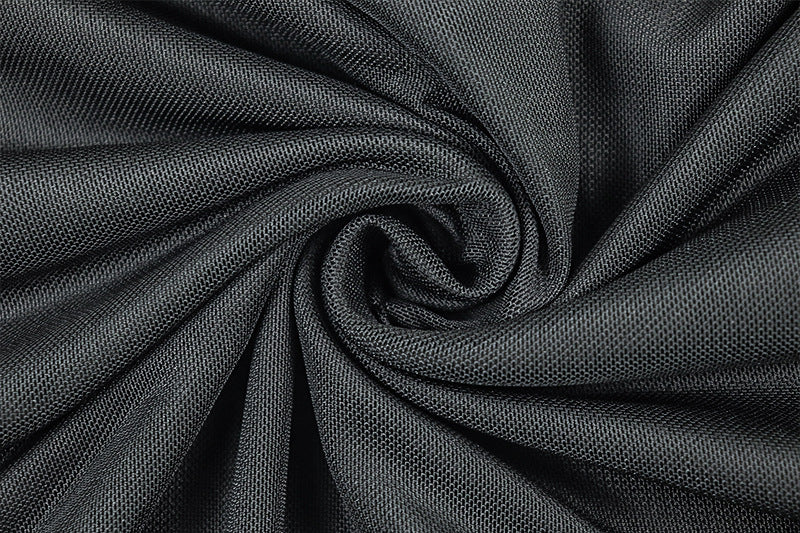 Women Cutout Pleated U-Neck Long Sleeve Solid Bodycon dress 17