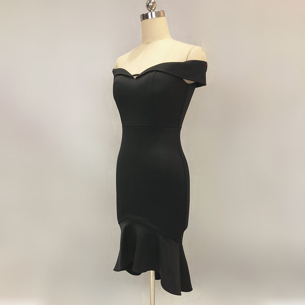 Women Spring Off Shoulder Mermaid Wedding Dress 17