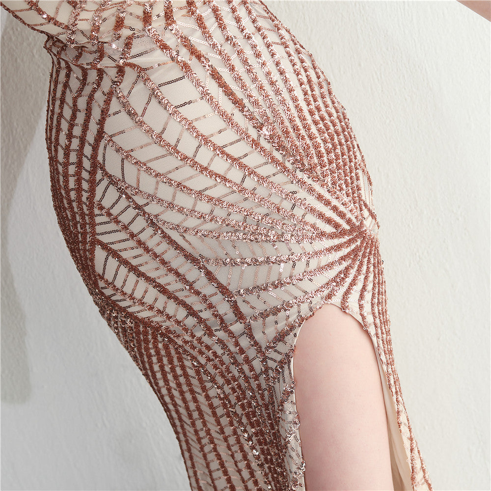 sequins plus Plus Size Formal Party Evening Dress 64