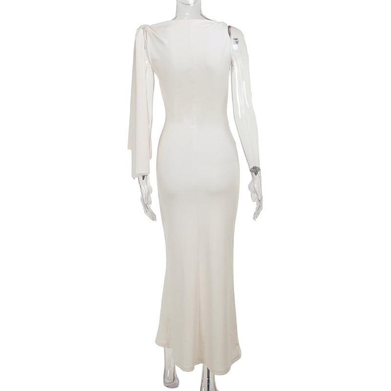 Women Chic Sexy Bodycon Lace-Up Dress 12