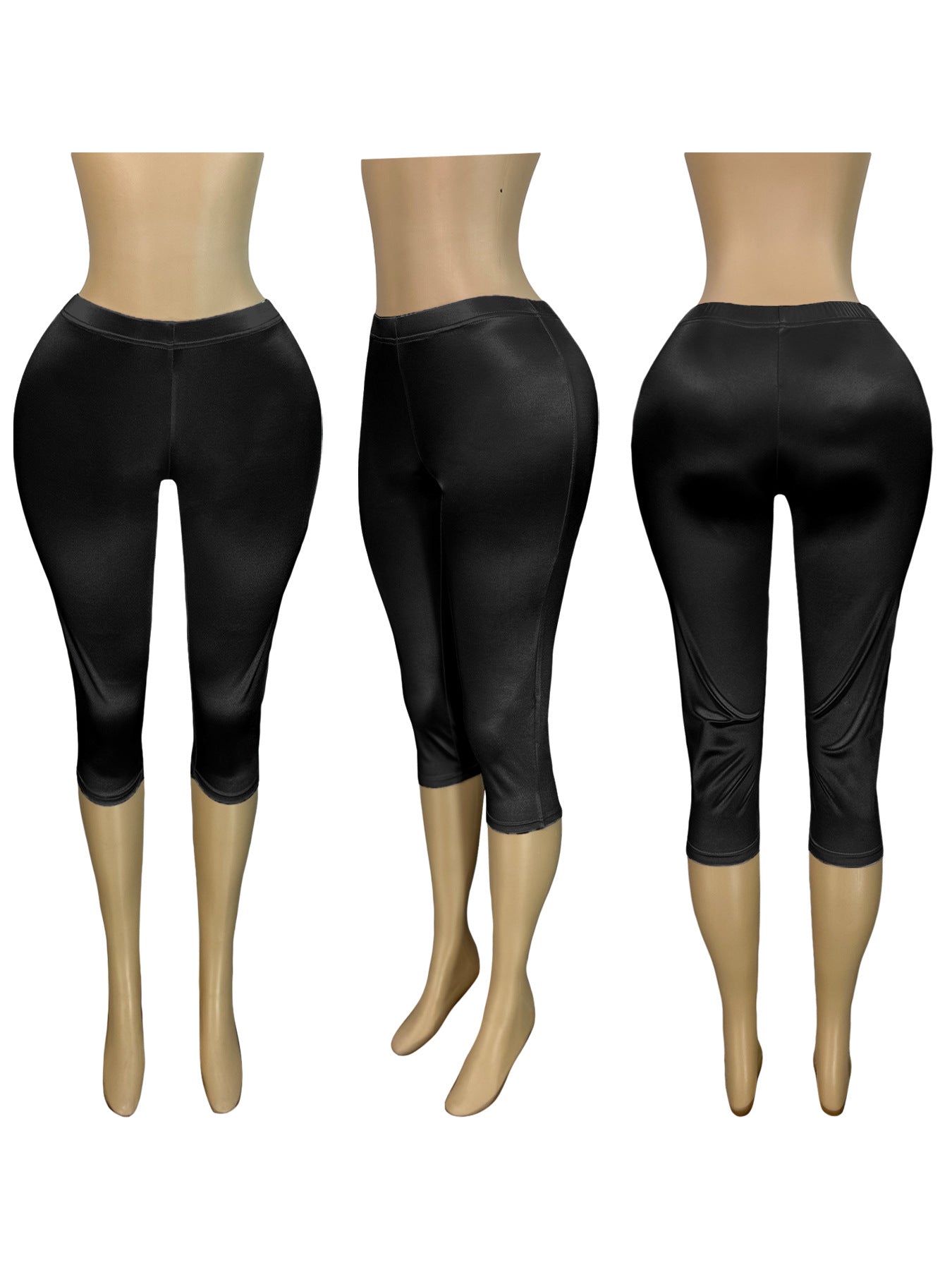 Women's Stretch Satin Shorts 8