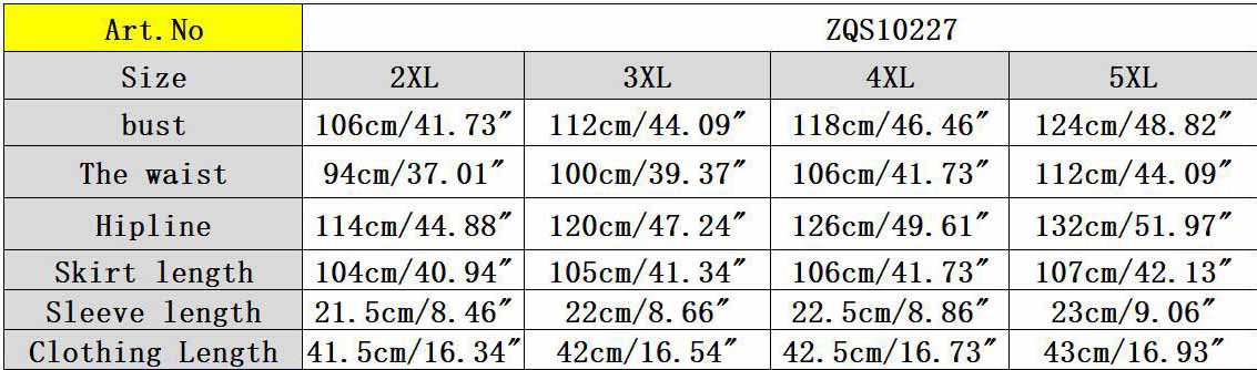 Plus Size Women Black and White Colorblock Short Sleeve Top+Skirt Two-piece Set 8