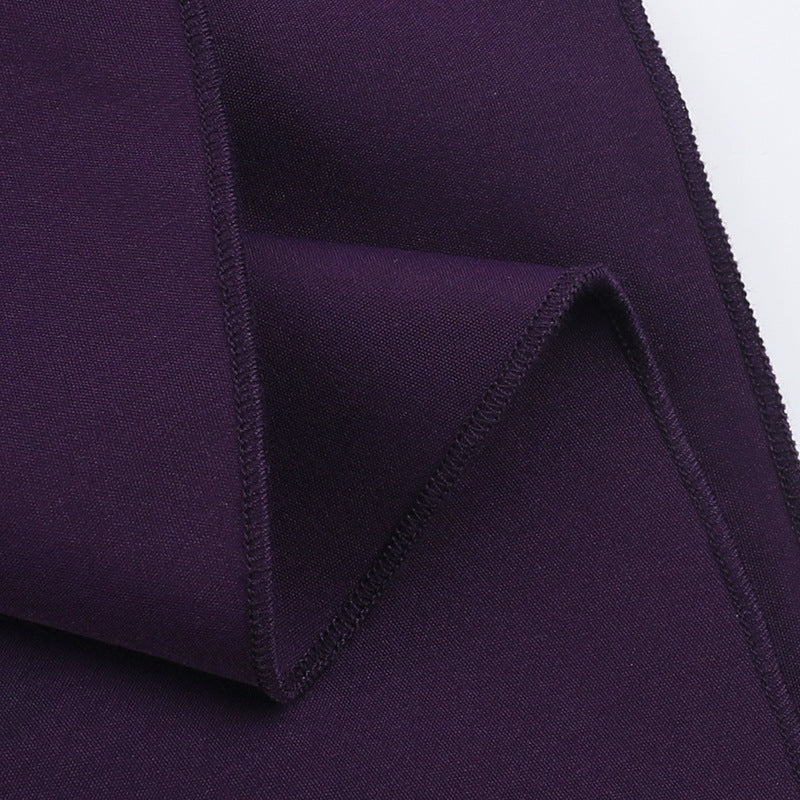 Strapless Low-Back Lace-Up Maxi Dress Floral Trim Chic Gown 16