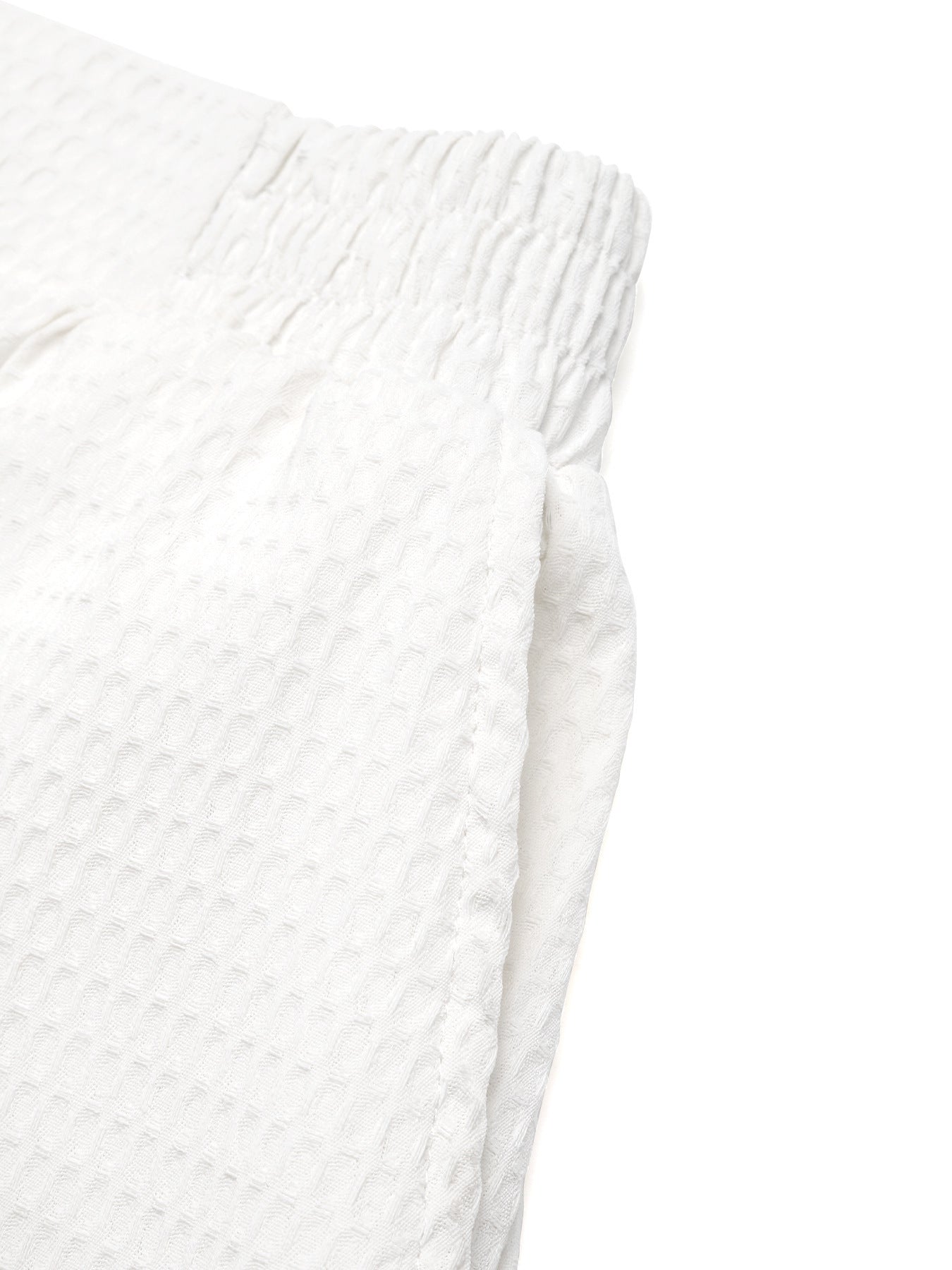 Women Summer Casual Career Contrast Trimmed Shorts 10