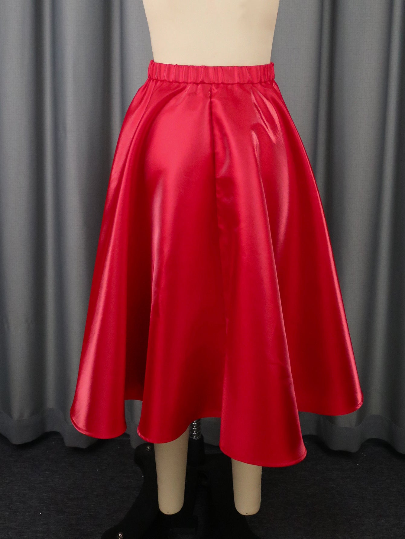 Bow-Detail Sexy Strap Top & Asymmetric Elegant Skirt Two-Piece Set 9