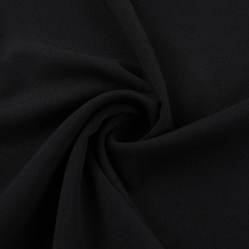 Spring Sexy Lace Patchwork Strap Short Dress 17