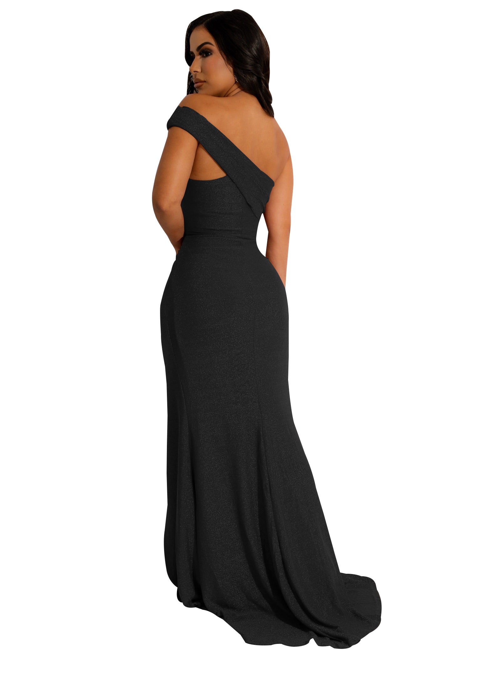 Sexy fashion nightclub wrap chest slit women's dress 13