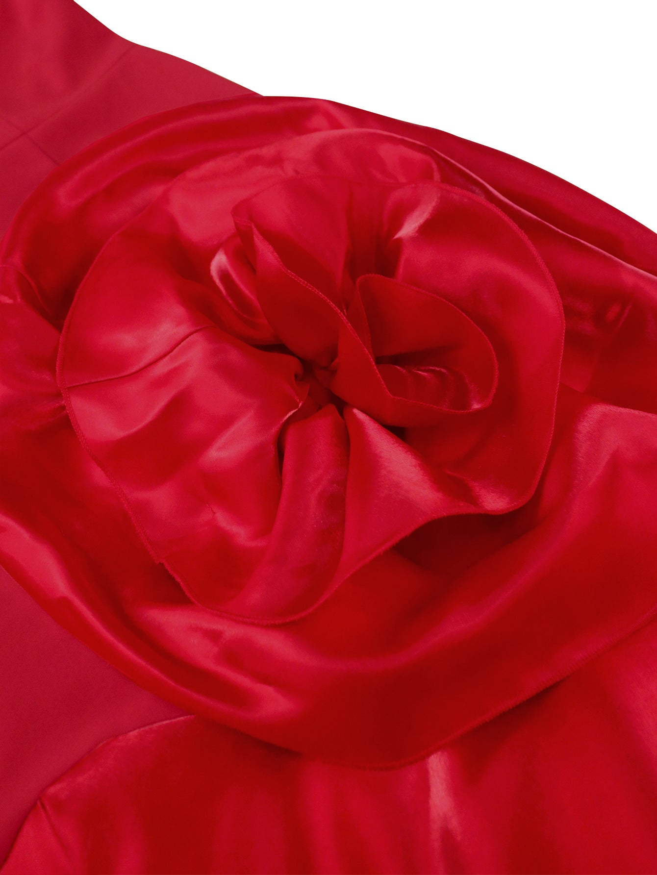 Square Neck Puff Sleeve Fishtail High Waist Formal Party Dress 7