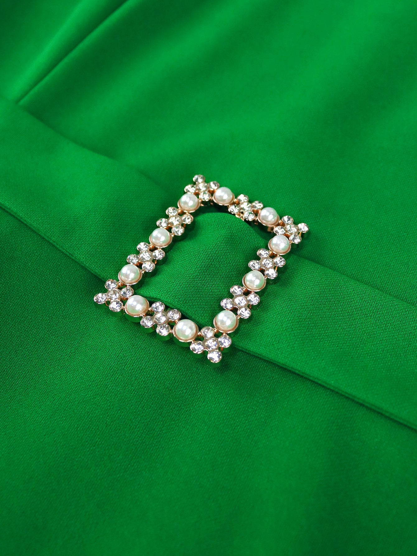 Women Beaded Round Neck Lantern Sleeve Evening Dress 8