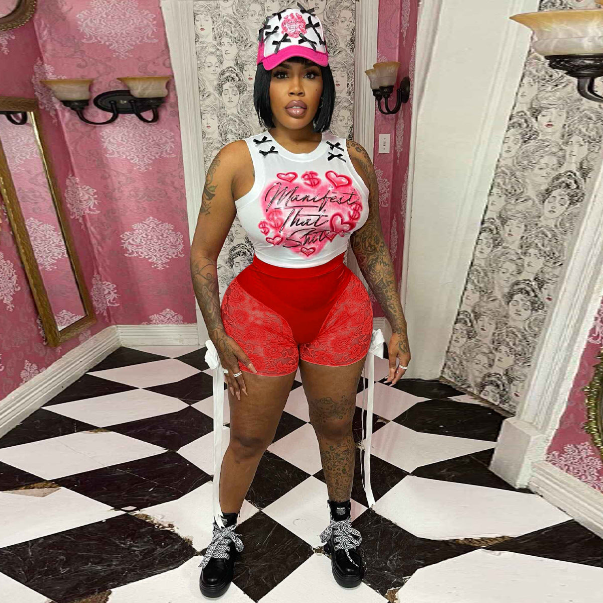 Sexy Butt Lift Slim Fit See-Through Lace Shorts 4