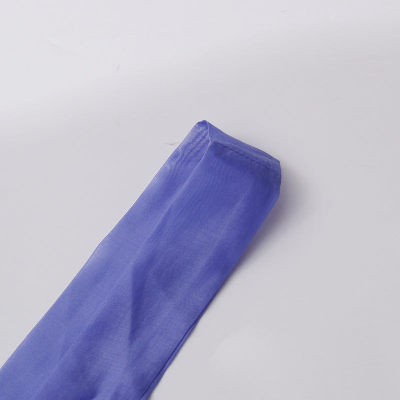 Women Solid Puff Sleeve Short Skirt Lace-Up Dress 23