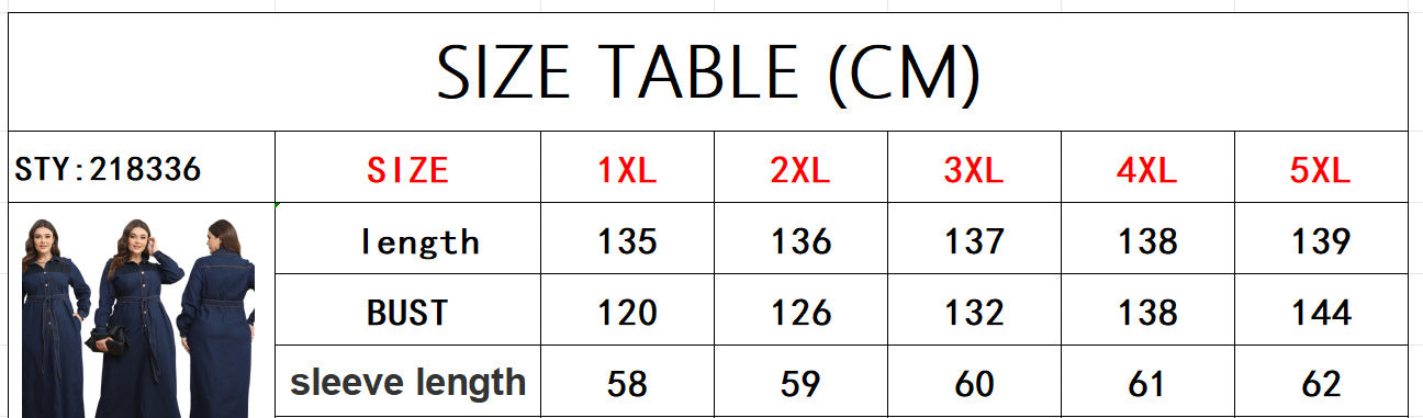 Plus Size Women's Tassel Long Sleeve Button Up Shirt Dress