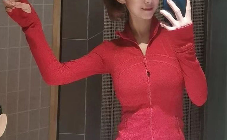 Slim Yoga Wear Sports Casual Fitness Jacket Women's Outdoor Sun Protection Top 14