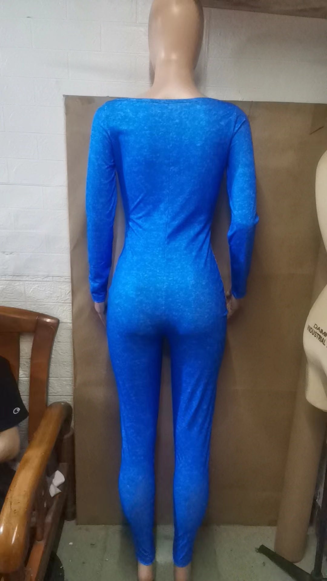 Women Sexy Ribbed Stretch Jumpsuit 13