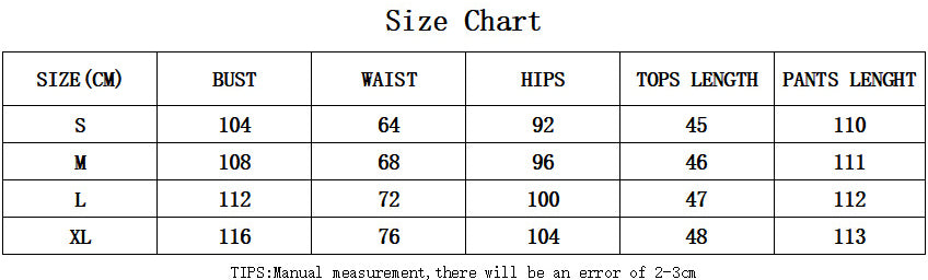 Summer Drawstring High Waist Slit Women's Fashion Two-Piece Pants Set 16