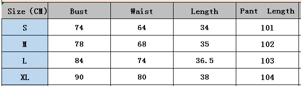 Women Sexy Printed Tank Top and Pants Two-Piece Set 5