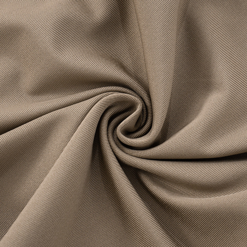 Women Stand Collar Contrast Patchwork Long Sleeve Finger Zipper Top Knot Shorts Two-Piece Set 33