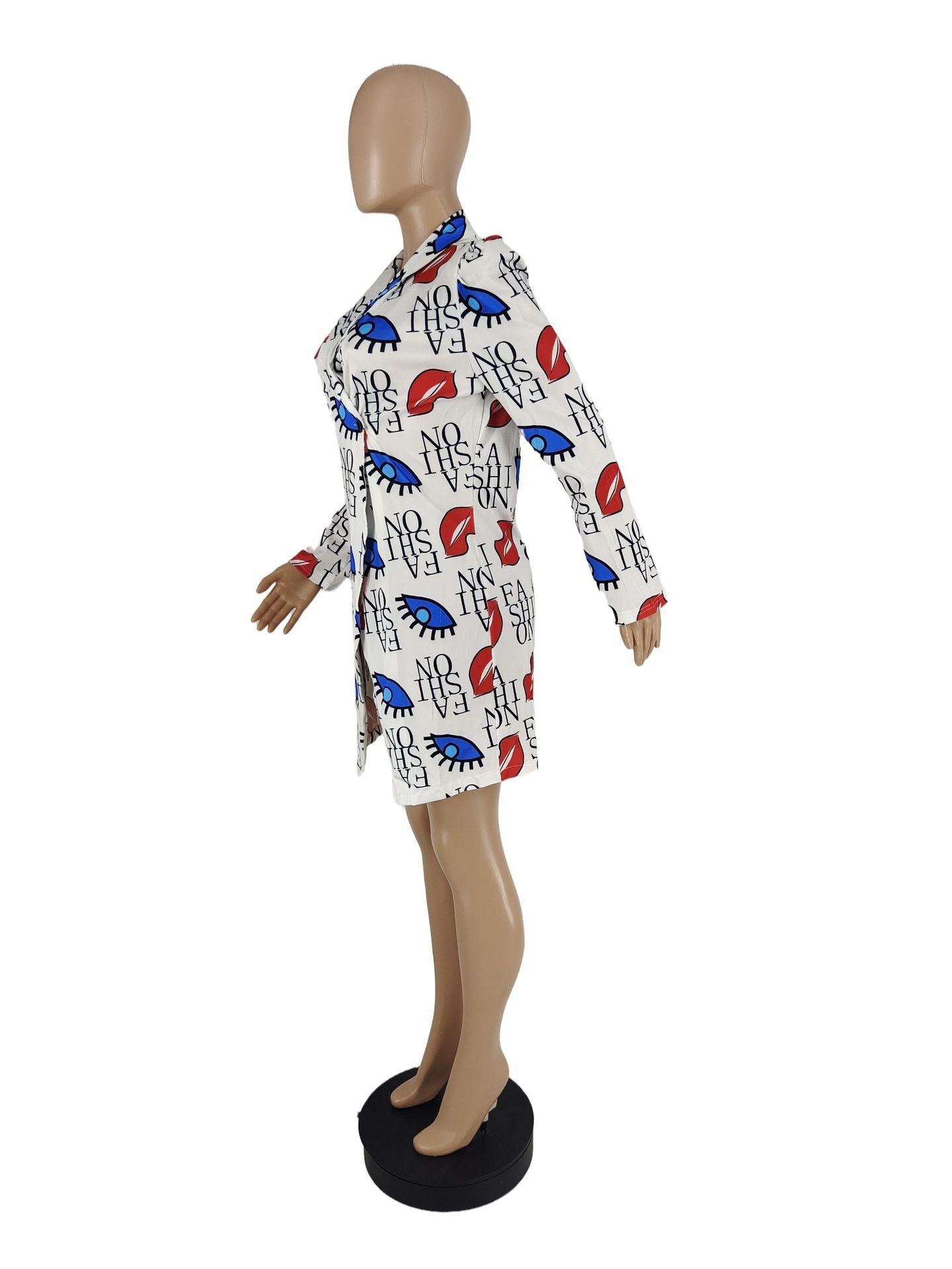 Women's Fashion Printed Casual Jacket 7