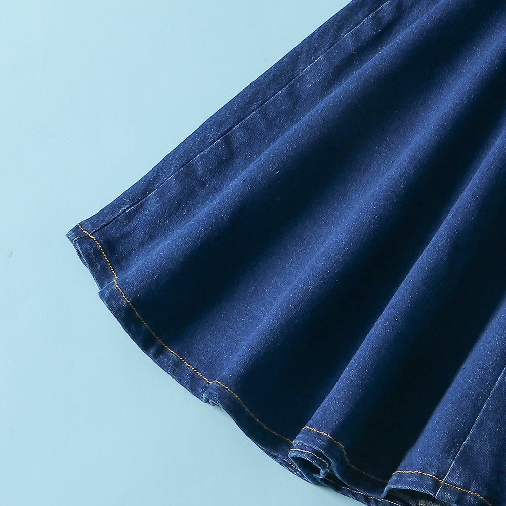 Women fashion stretchy Bell Bottom Denim Pants 15