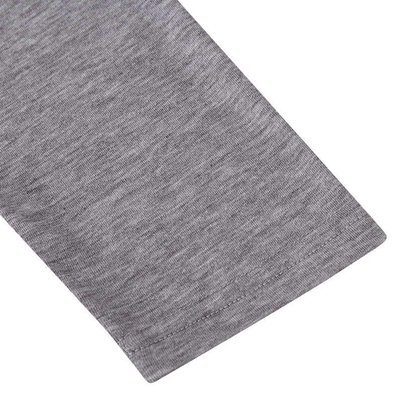 Men's Fall and Winter Turtleneck Basic Long Sleeve T-Shirt 38