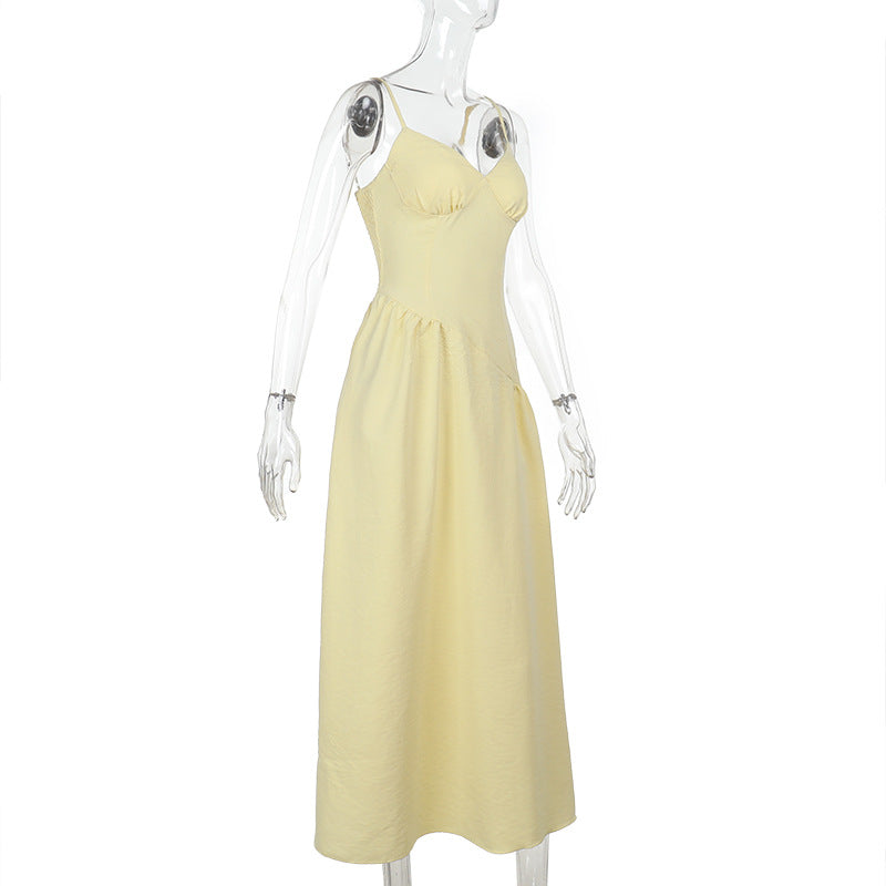 Women's Holiday-Style Straps A-Line Long Dress 10