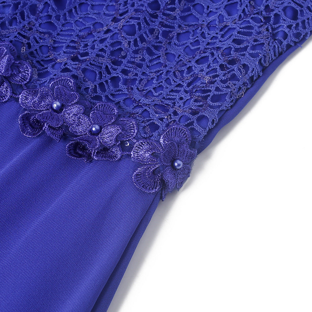 African women's clothing Plus Size lace chiffon dress 20