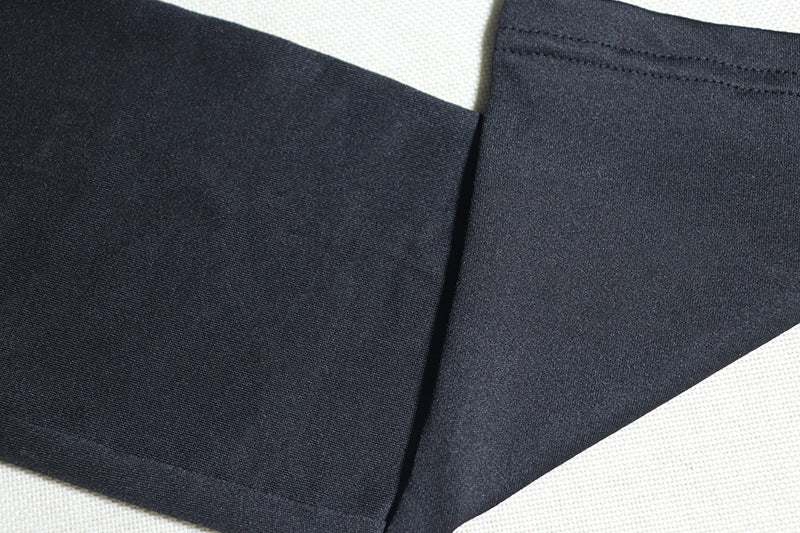 Sexy hollow solid color Round Neck long-sleeved Tight Fitting fitness Jumpsuit for women 18