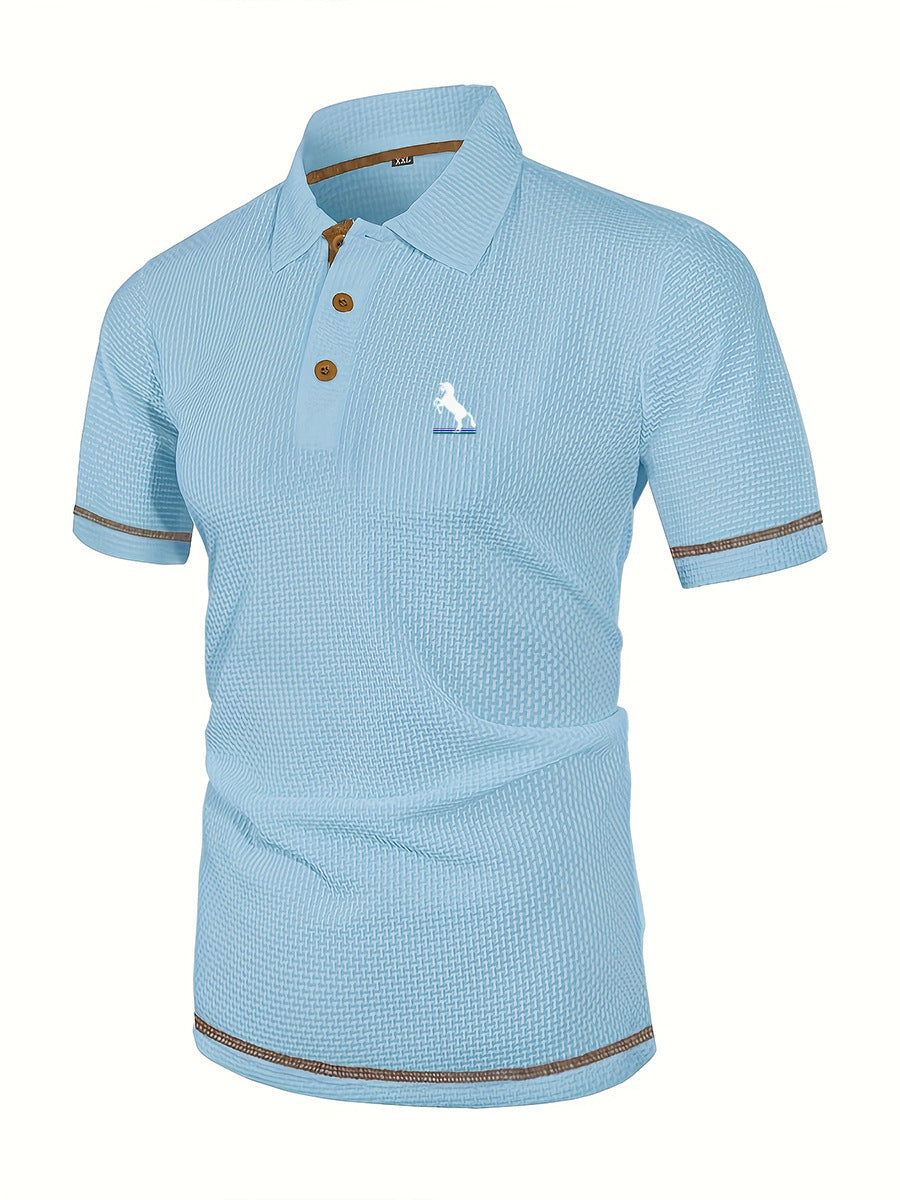 Men's Summer Solid Short Sleeve Printed T-Shirt 27