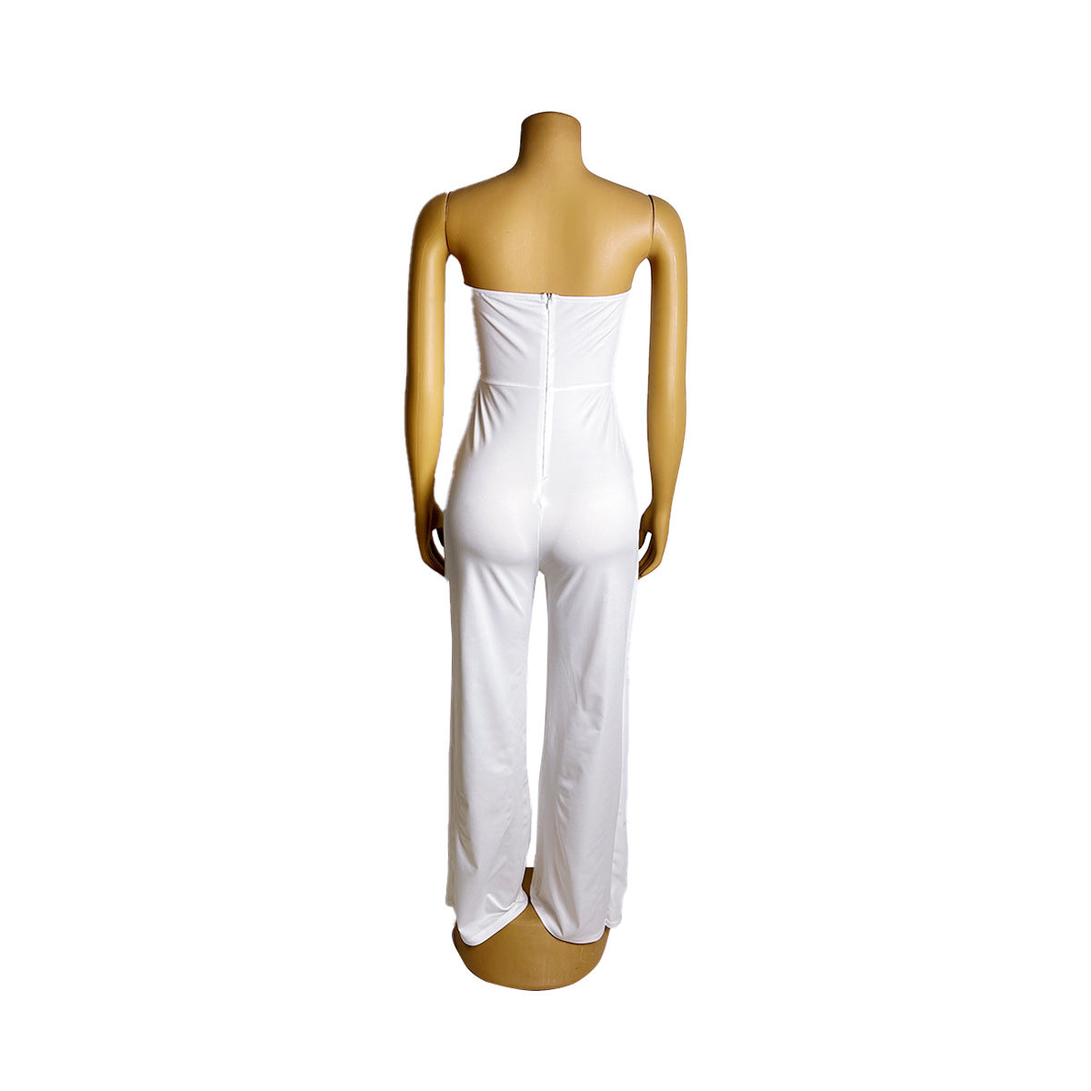 Women Strapless fake two-piece elegant party Jumpsuit 16