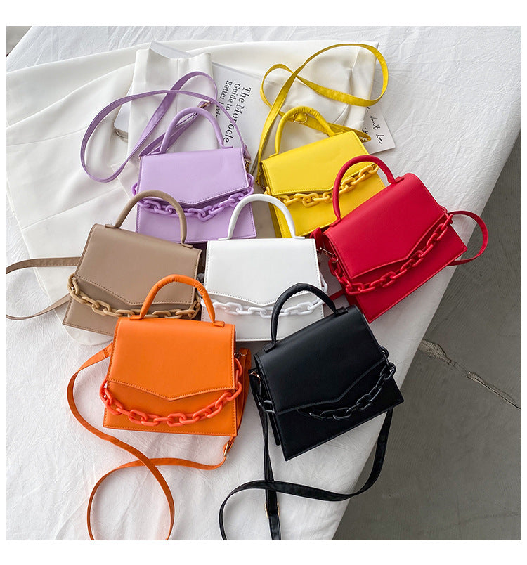 Women Simple Handbag Candy Shoulder Crossbody Bag 47