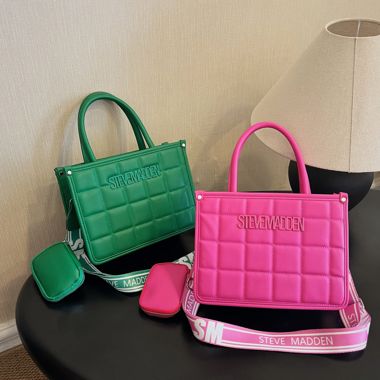 Women embroidered thread versatile popular handheld crossbody tote bag