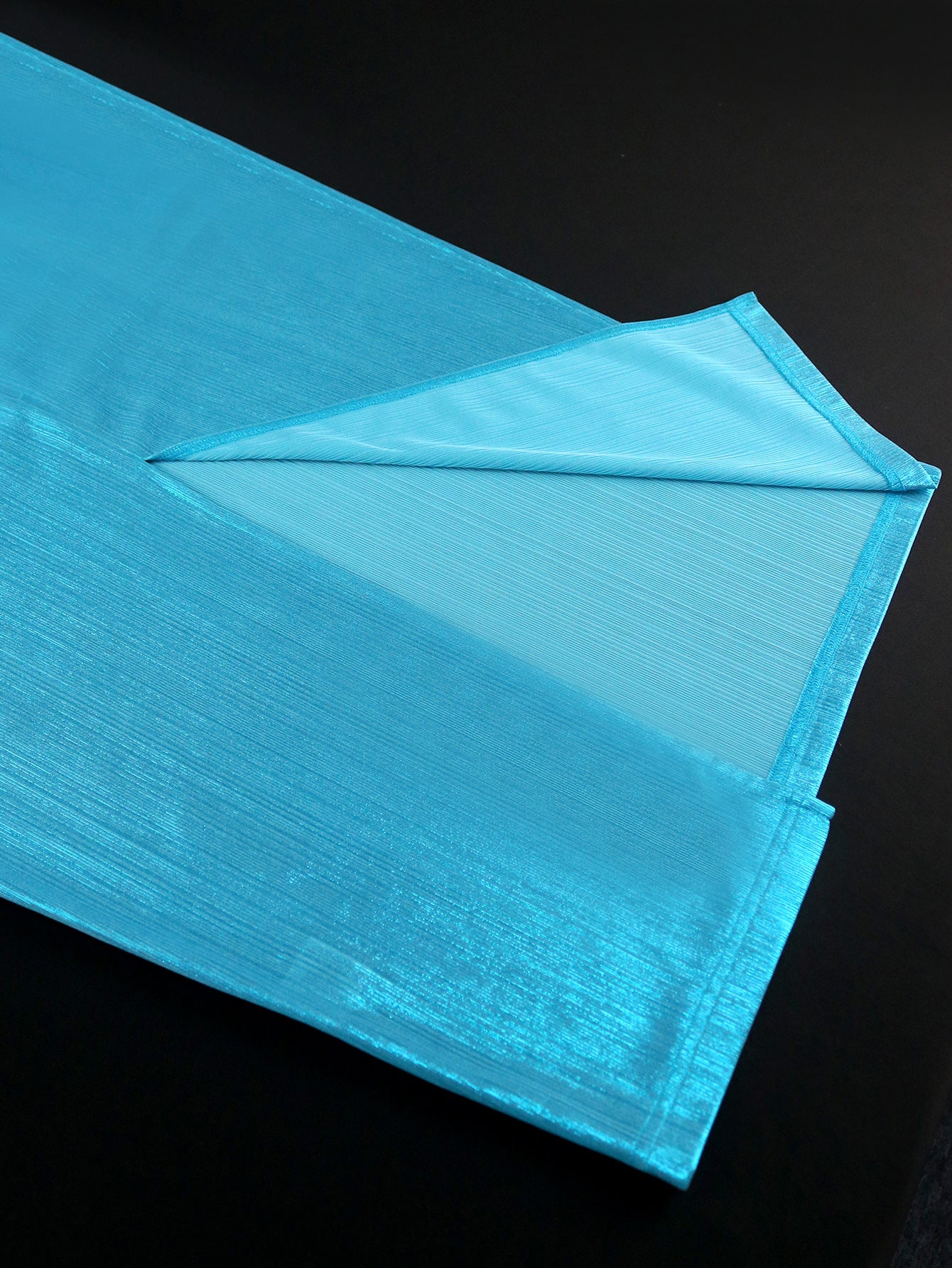 One-Shoulder Pleated Sleeve Formal Party Dresses 15