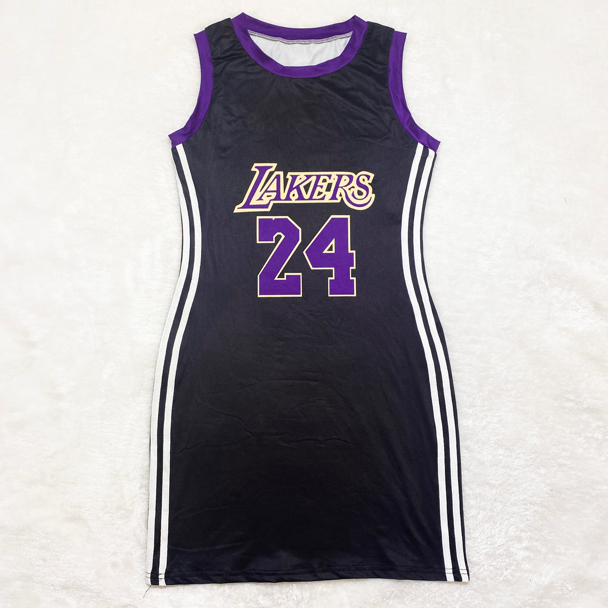 Women's Sexy Casual Double-Sided Print Strap Sleeveless Short Dress 34