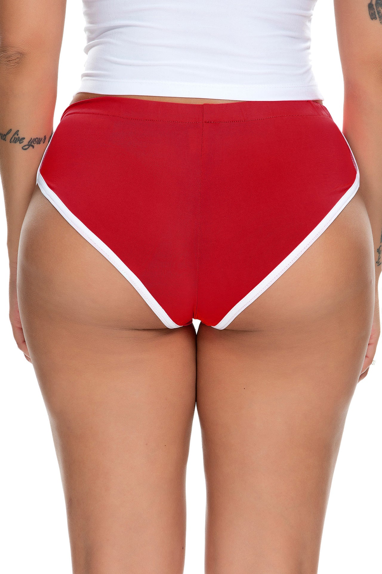 Summer Women's Sexy Running Stretch Sports Yoga Fitness Shorts 35