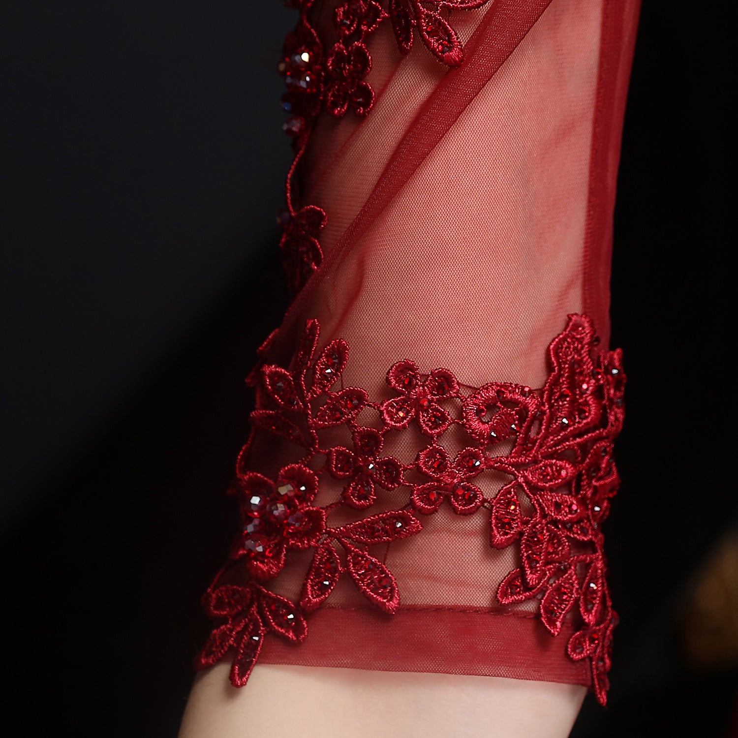 Summer Half Sleeve Mermaid Evening Dress 27