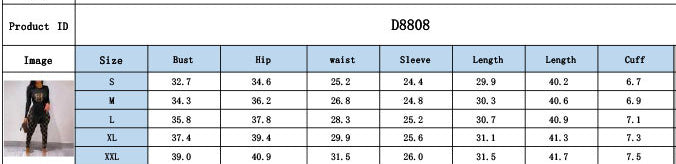 Women Letter Print Split Long Sleeve Top and PantTwo Piece Set 14