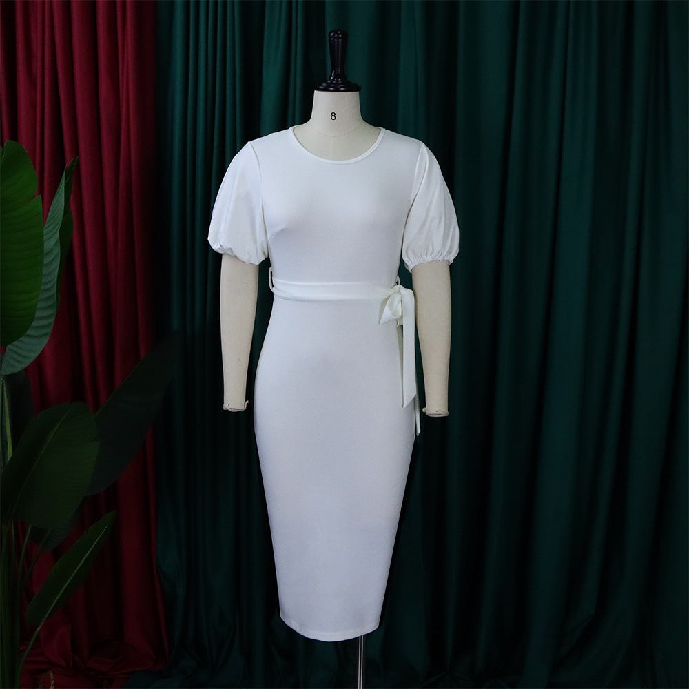 Women's High Waist Chic Plus Size African Dress 15