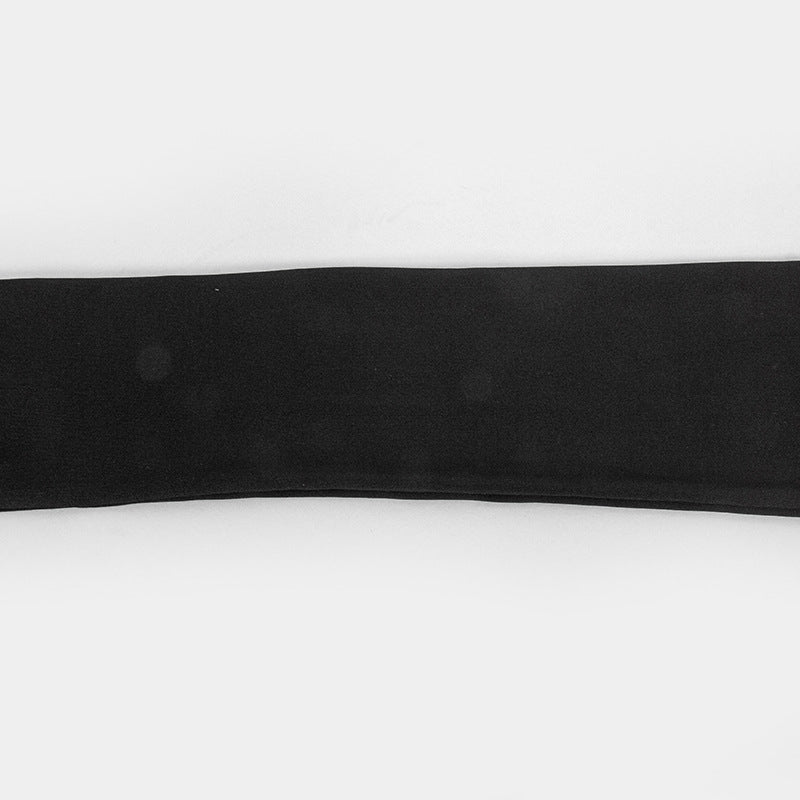 Women Spring Solid Slash Shoulder Strappy Off Shoulder Long Sleeve Dress 17