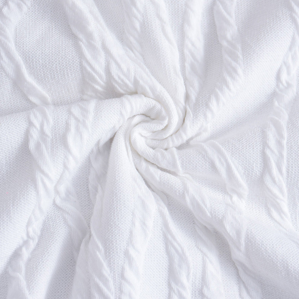 Striped Sexy Square Neck Strappy Low Back Long Dress 14