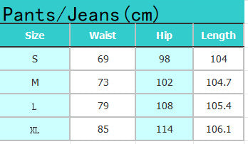 Women Riveted Pocket Washed Denim Pants 8