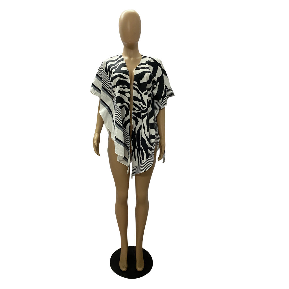 Summer Sunscreen Beach Holidays Bat Cardigan 9