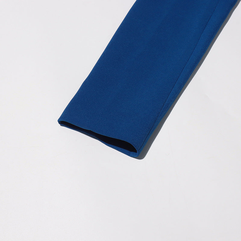 Women Elegant Butterfly Blazer Jacket + Pleated Skirt Two-piece Set 22