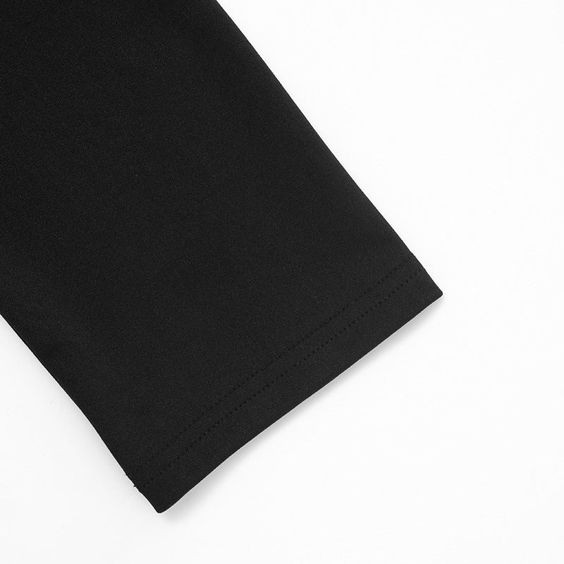 Women Fall Solid Sequined Long-Sleeved Elegant Patchwork Dress 31