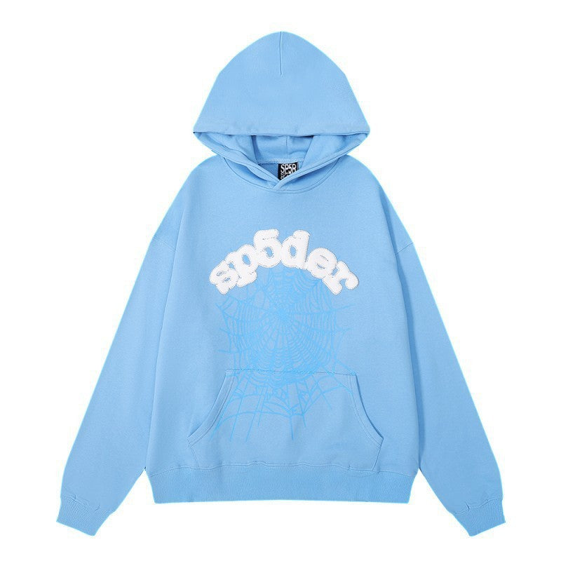 Hip-Hop Letter Print Long-Sleeved Hoodies 12