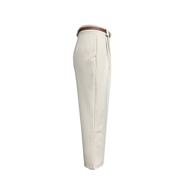 Women Summer Solid Straight Pants 18