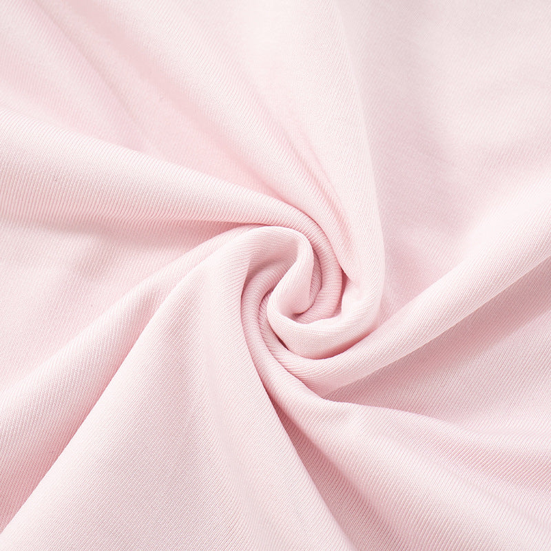 Women Strapless Flower Ribbon Slit Dress Tailed Maxi Dress 18